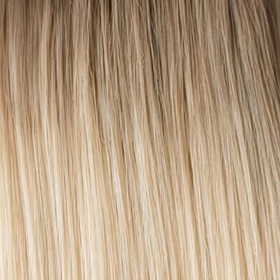At First Light hair extensions, straight texture
